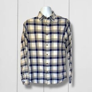 The North Face Men’s Flannel Shirt Plaid Button Down Long Sleeve Size Small